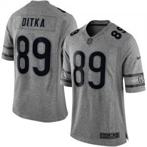 Men\'s Chicago Bears Mike Ditka Nike Gray Gridiron Gray Limited Jersey