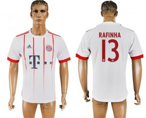 2017-18 Bayern Munich 13 RAFINHA UEFA Champions League Away Thailand Soccer Jersey