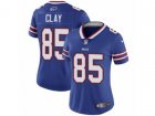 Women Nike Buffalo Bills #85 Charles Clay Vapor Untouchable Limited Royal Blue Team Color NFL Jersey
