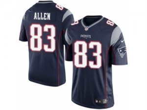 Mens Nike New England Patriots #83 Dwayne Allen Limited Navy Blue Team Color NFL Jersey