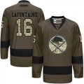 Buffalo Sabres #16 Pat Lafontaine Green Salute to Service Stitched NHL Jersey