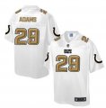 Nike Indianapolis Colts #29 Mike Adams White Men NFL Pro Line Fashion Game Jersey