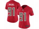 Women Nike Tampa Bay Buccaneers #91 Robert Ayers Limited Red Rush NFL Jersey