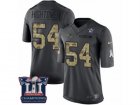 Mens Nike New England Patriots #54 Donta Hightower Limited Black 2016 Salute to Service Super Bowl LI Champions NFL Jersey
