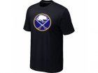 NHL Buffalo Sabres Big & Tall Logo Black T-Shirt
