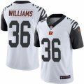 Mens Nike Cincinnati Bengals #36 Shawn Williams Limited White Rush NFL Jersey