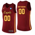 Loyola (Chi) Ramblers Red Mens Customized College Basketball Jersey