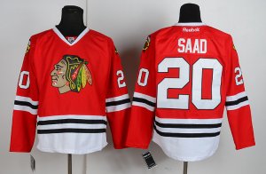 nhl chicago blackhawks #20 SAAD red (2013 NEW)