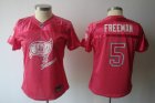 women nfl tampa bay buccaneers #5 freeman pink[2011 fem fan]