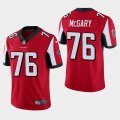 Nike Falcons #76 Kaleb McGary Red Youth 2019 NFL Draft First Round Pick Vapor Untouchable Limited Jersey