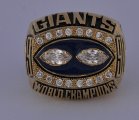 NFL 1990 New York Giants championship ring
