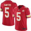 Mens Nike Kansas City Chiefs #5 Cairo Santos Limited Red Rush NFL Jersey