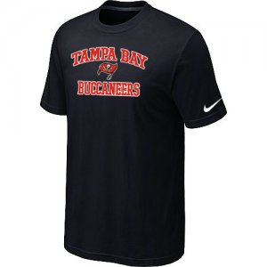 Tampa Bay Buccaneers Heart & Soul Blackl T-Shirt