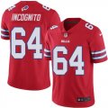 Nike Bills #64 Richie Incognito Red Color Rush Limited Jersey