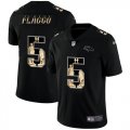 Nike Broncos #5 Joe Flacco Black Statue Of Liberty Limited Jersey