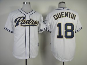 mlb jerseys san diego padres #18 quentin white[2014 new]