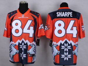 Nike Denver Broncos #84 Shannon Sharpe Jerseys(Style Noble Fashion Elite)