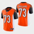 Nike Bengals #73 Jonah Williams Orange 2019 NFL Draft First Round Pick Vapor Untouchable