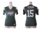 Nike Women New York Jets #15 Tim Tebow green Field Flirt Fashion Jerseys[2012]