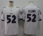 Nike Ravens #52 Ray Lewis White Vapor Untouchable Player Limited Jersey