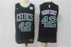 Celtics #42 Al Horford Black Nike Swingman Jersey