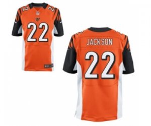 Men\'s Nike Cincinnati Bengals #22 William Jackson Elite Orange Alternate NFL Jersey