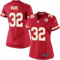 Women's Nike Kansas City Chiefs #32 Spencer Ware Limited Red Team Color NFL Jersey