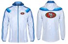 NFL San Francisco 49ers dust coat trench coat windbreaker 10