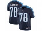 Nike Tennessee Titans #78 Jack Conklin Vapor Untouchable Limited Navy Blue Alternate NFL Jersey