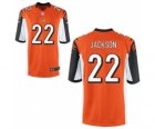 Men's Nike Cincinnati Bengals #22 William Jackson Game Orange NFL Jersey