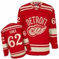 Mens Reebok Detroit Red Wings #62 Thomas Vanek Authentic Red 2014 Winter Classic NHL Jersey