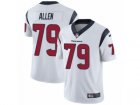 Mens Nike Houston Texans #79 Jeff Allen Vapor Untouchable Limited White NFL Jersey