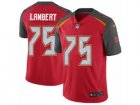 Mens Nike Tampa Bay Buccaneers #75 Davonte Lambert Vapor Untouchable Limited Red Team Color NFL Jersey