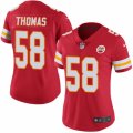 Women's Nike Kansas City Chiefs #58 Derrick Thomas Limited Red Rush NFL Jersey