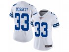 Women Nike Dallas Cowboys #33 Tony Dorsett Vapor Untouchable Limited White NFL Jersey