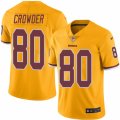 Youth Nike Washington Redskins #80 Jamison Crowder Limited Gold Rush NFL Jersey
