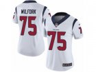 Women Nike Houston Texans #75 Vince Wilfork Vapor Untouchable Limited White NFL Jersey