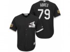 Mens Chicago White Sox #79 Jose Abreu 2017 Spring Training Flex Base Authentic Collection Stitched Baseball Jersey