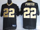 NFL Jerseys New Orleans Saints 22# porter black