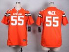 Women Nike Cleveland Browns #55 Alex Mack Orange jerseys