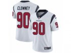 Mens Nike Houston Texans #90 Jadeveon Clowney Vapor Untouchable Limited White NFL Jersey