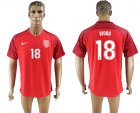 2017-18 USA 18 WOOD Home Thailand Soccer Jersey