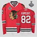 nhl jerseys chicago blackhawks #82 kopecky red[2013 stanley cup]