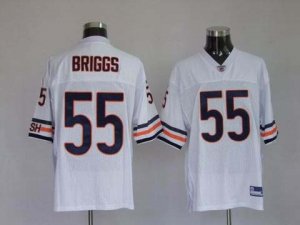 nfl chicago bears #55 briggs white