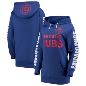 Chicago Cubs G III 4Her by Carl Banks Women\'s Extra Innings Pullover Hoodie Royal