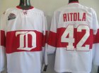 deroit red wings #42 ritola white winter classic