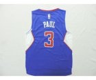 youth nba los angeles clippers #3 paul blue