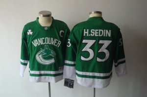youth Vancouver Canucks #33 h.sedin green[2011]