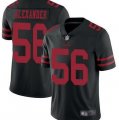 Nike 49ers #56 Kwon Alexander Black Vapor Untouchable Limited Jersey
