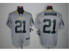 Nike Green Bay Packers #21 Charles Woodson grey jerseys[lights out Elite]